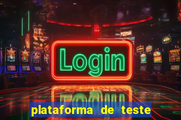 plataforma de teste pg demo